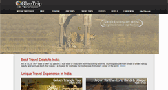 Desktop Screenshot of gleetrip.com